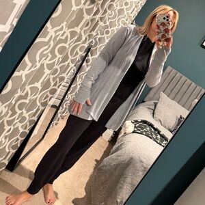 Athleta Women's grey cardigan medium